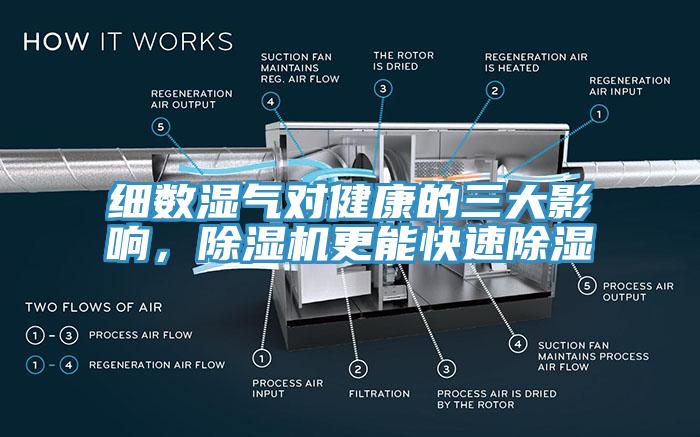 細數(shù)濕氣對健康的三大影響，除濕機更能快速除濕