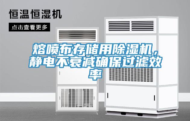 熔噴布存儲用除濕機(jī)，靜電不衰減確保過濾效率