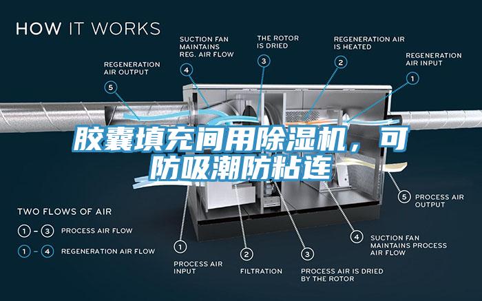 膠囊填充間用除濕機，可防吸潮防粘連