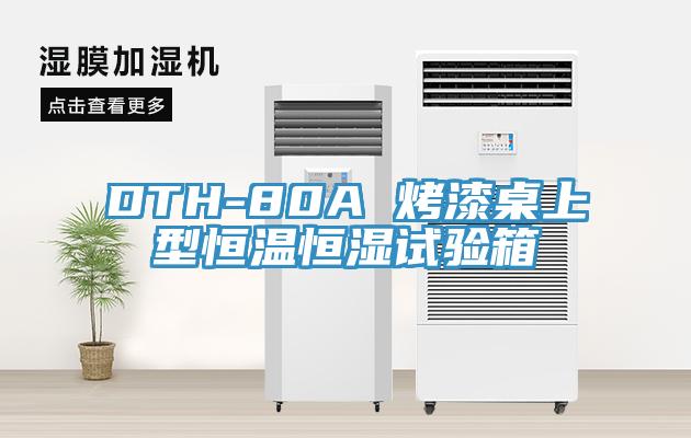 DTH-80A 烤漆桌上型恒溫恒濕試驗(yàn)箱