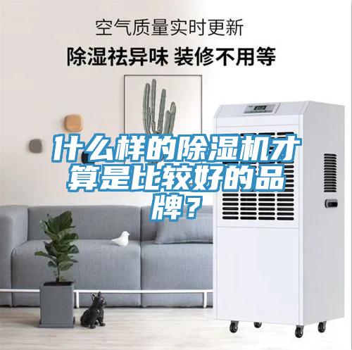 什么樣的除濕機才算是比較好的品牌？