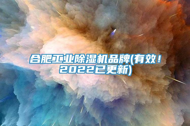 合肥工業(yè)除濕機品牌(有效！2022已更新)