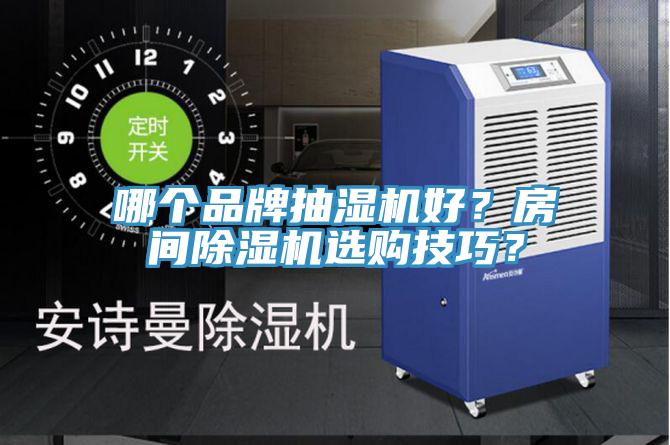 哪個品牌抽濕機好？房間除濕機選購技巧？