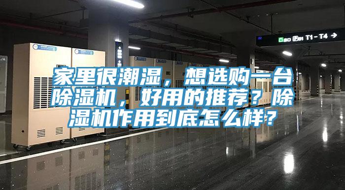 家里很潮濕，想選購一臺除濕機，好用的推薦？除濕機作用到底怎么樣？