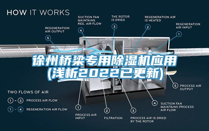 徐州橋梁專用除濕機(jī)應(yīng)用(淺析2022已更新)