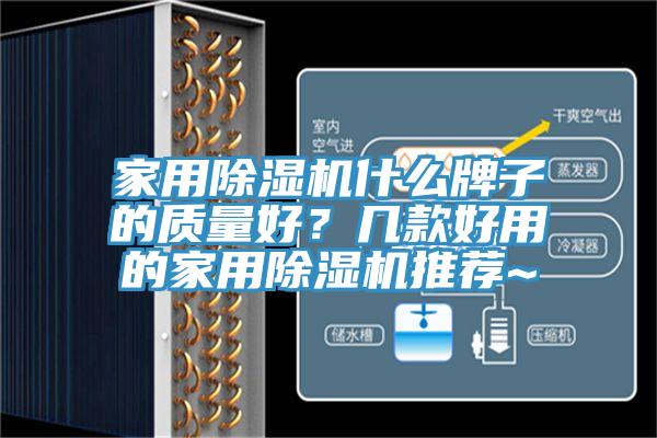 家用除濕機什么牌子的質量好？幾款好用的家用除濕機推薦~