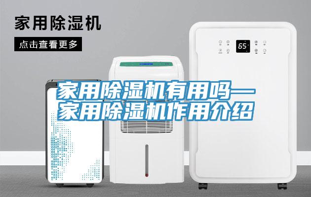 家用除濕機有用嗎—家用除濕機作用介紹