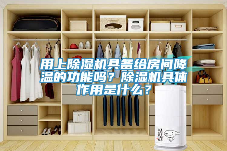 用上除濕機具備給房間降溫的功能嗎？除濕機具體作用是什么？