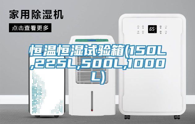 恒溫恒濕試驗(yàn)箱(150L,225L,500L,1000L)