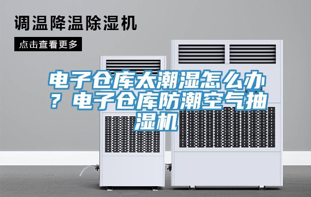 電子倉庫太潮濕怎么辦？電子倉庫防潮空氣抽濕機