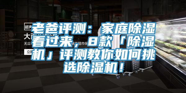 老爸評(píng)測(cè)：家庭除濕看過(guò)來(lái)，8款「除濕機(jī)」評(píng)測(cè)教你如何挑選除濕機(jī)！