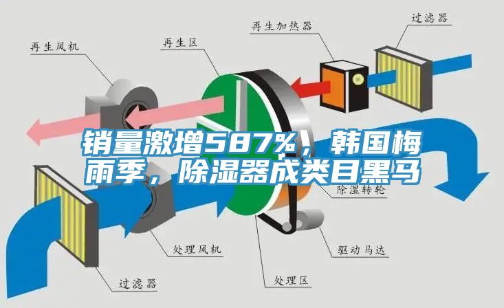 銷量激增587%，韓國梅雨季，除濕器成類目黑馬