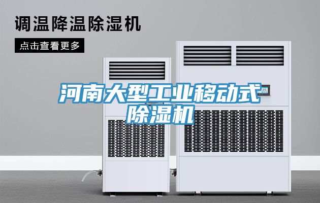 河南大型工業(yè)移動式除濕機(jī)