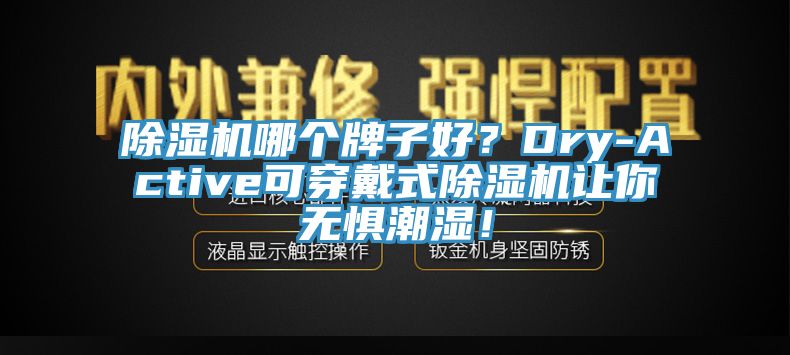 除濕機哪個牌子好？Dry-Active可穿戴式除濕機讓你無懼潮濕！