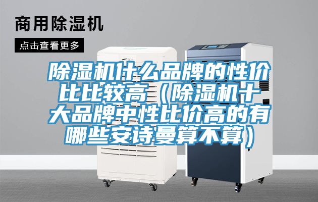 除濕機什么品牌的性價比比較高（除濕機十大品牌中性比價高的有哪些安詩曼算不算）