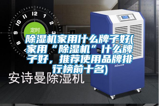 除濕機(jī)家用什么牌子好(家用“除濕機(jī)”什么牌子好，推薦使用品牌排行榜前十名)