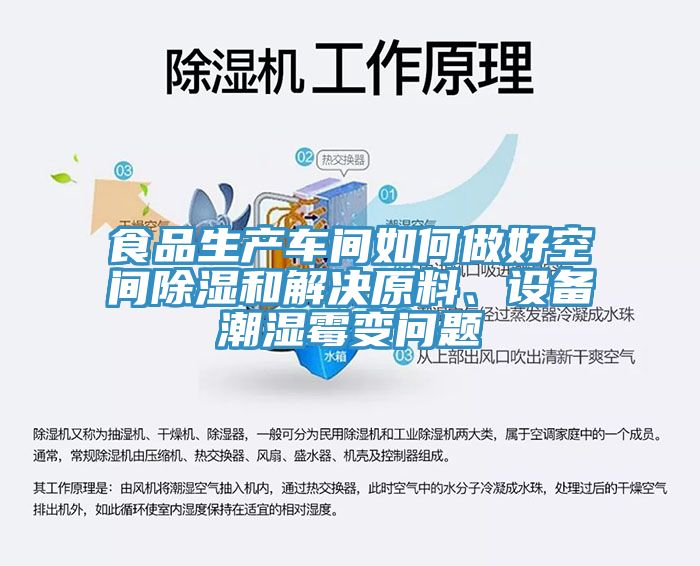 食品生產車間如何做好空間除濕和解決原料、設備潮濕霉變問題